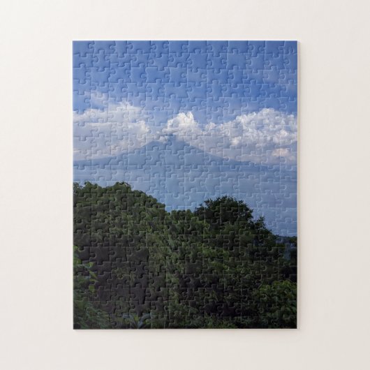 Puzzle Volcans d'Atitlan de lac (Vertical)