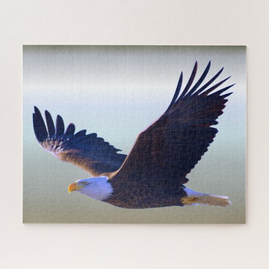 Puzzle Voler d'Eagle chauve (Horizontal)