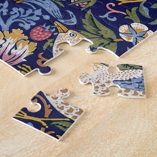 Puzzle Voleur de fraise de William Morris (Côté)