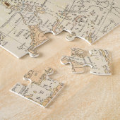 Puzzle Volkerkarte von Asien - Carte de l'Asie (Côté)