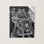 Puzzle voor locomotiefbestuurder legpuzzel (Verticaal)