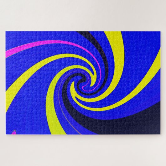 Puzzle Vortex bleu (Horizontal)