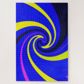 Puzzle Vortex bleu (Vertical)