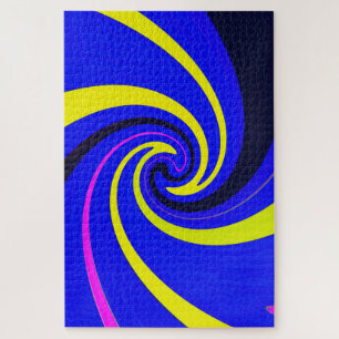 Puzzle Vortex bleu