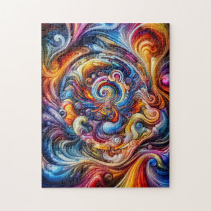Puzzle Vortex couleur dynamique