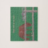 Puzzle Votre Cheval De Texte, Pâturage D'Écureuil Et Puzz (Vertical)