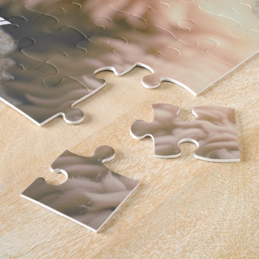 Puzzle Votre Chien Nom Photo Animal Keepsaké mignon Perso (Côté)