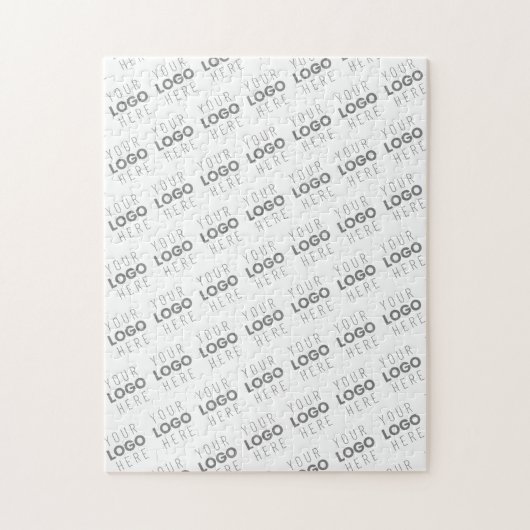 Puzzle Votre image/logo éclairé automatiquement + Motif (Vertical)