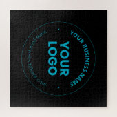 Puzzle Votre logo | Nom commercial et site Web modifiable (Horizontal)