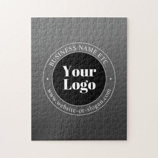 Puzzle Votre logo ou conception d'entreprise & texte modi (Vertical)