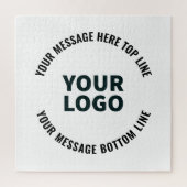 Puzzle Votre logo ou image | Texte modifié en gras (Vertical)