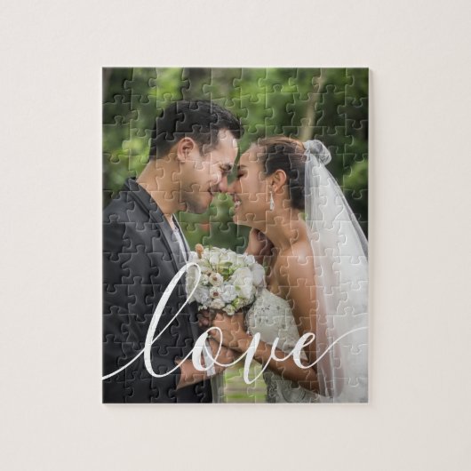 Puzzle Votre Mariage favori - Script photo Love (Vertical)
