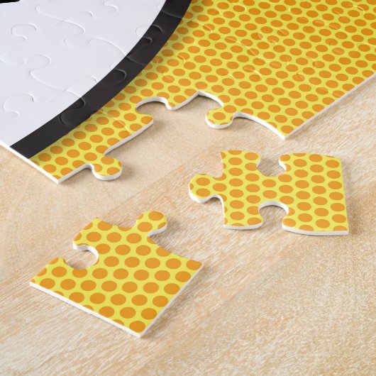 Puzzle Votre message Parole Bubble Fun Retro Comic Book (Côté)