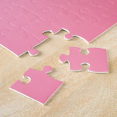 Puzzle Votre nom ou mot | Pink Ombre Gradation (Côté)