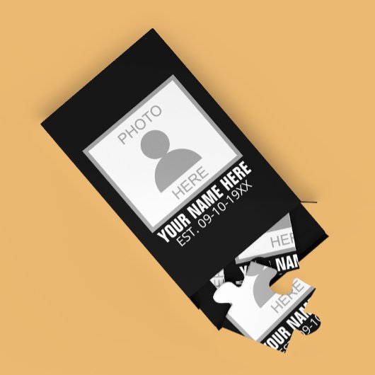 Puzzle Votre photo ici Nom et âge