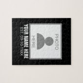 Puzzle Votre photo ici Nom et âge (Horizontal)