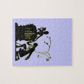 Puzzle "Voulez-vous m'épouser ?" Silhouette (Horizontal)