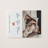 Puzzle Vous aimez Nana | Votre photo avec script et coeur (Horizontal)