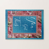 Puzzle Vous Avez Ce Ressort Rose Blossoms Inspirant (Horizontal)