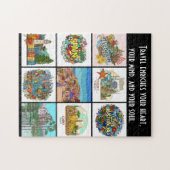 Puzzle Vous avez le Travel Bug ? Voyageur mondial (Horizontal)