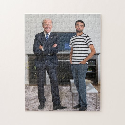 Puzzle Vous avez rencontré le président Joe Biden | Ajout (Vertical)
