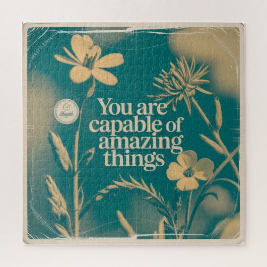Puzzle Vous êtes capable de choses incroyables (Vertical)