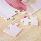 Puzzle Vous êtes Loved Palace Pink Cloud personnalisable (Côté)