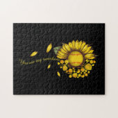 Puzzle Vous Êtes Mon Sunshine Tournesol (Horizontal)