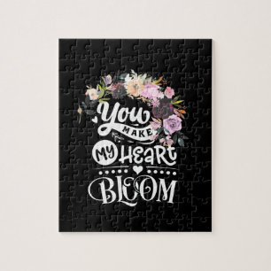 Puzzle    Vous Faisez Fleurir Mon Coeur