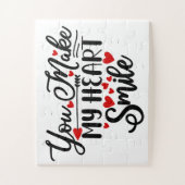 Puzzle Vous Faites Sourrir Mon Coeur (Vertical)