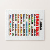 Puzzle Vous juste ne pouvez pas avoir trop de trains ! (Horizontal)