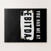 Puzzle Vous M'Avez Eu À Ebitda Drôle Costume Cadeau (Horizontal)