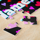 Puzzle "Vous m'épouserez" + Nom fait sur commande + (Côté)