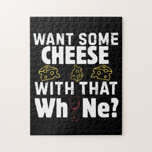 Puzzle Vous voulez du fromage avec ce vin ? (Vertical)
