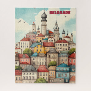 Puzzle Voyage à Belgrade Serbie
