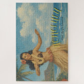 Puzzle Voyage à Hawaï de style vintage (Vertical)