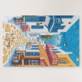 Puzzle Voyage à Mykonos Grèce (Horizontal)