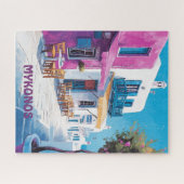 Puzzle Voyage à Mykonos Grèce (Horizontal)