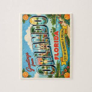 Puzzle Voyage à Orlando Floride Vintage