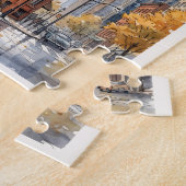 Puzzle Voyage à Toronto Canada Vintage (Côté)