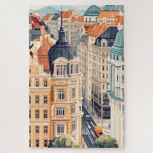 Puzzle Voyage à Vienne Autriche (Vertical)