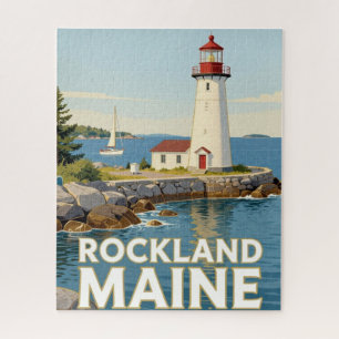 Puzzle Voyage au Phare de Rockland Maine