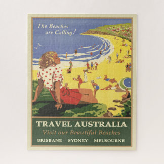 Puzzle Voyage Australie Les plages appellent
