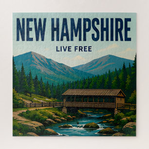Puzzle Voyage dans les Montagnes Blanches du New Hampshir