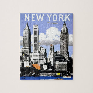 Puzzle Voyage de New York Vintage