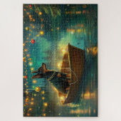 Puzzle Voyage de Noël australien Kelpie (Vertical)
