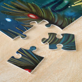 Puzzle Voyage de Noël Festif du Cockapoo (Côté)