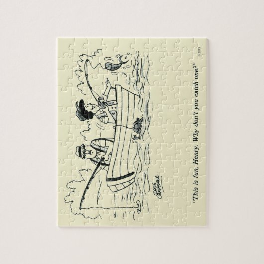 Puzzle Voyage de pêche (Vertical)