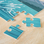 Puzzle voyage de pêche dans le Montana (Côté)