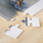 Puzzle Voyage de pêche père et fils (Côté)